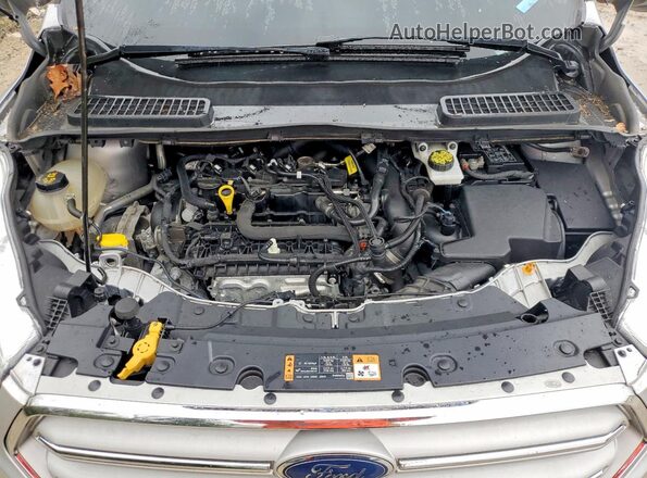 1FMCU9GD2KUA51764 2019 FORD ESCAPE Серебряный Вид подкапотного пространства