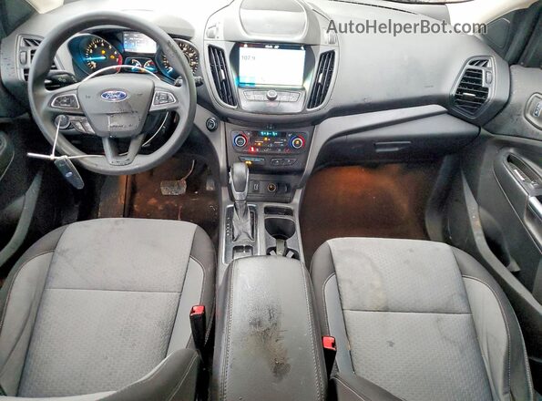 1FMCU9GD2KUA51764 2019 FORD ESCAPE Серебряный Вид панели приборов