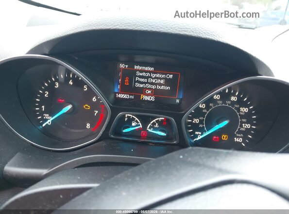 1FMCU9GD2KUA66636 2019 FORD ESCAPE Белый Вид задних сидений