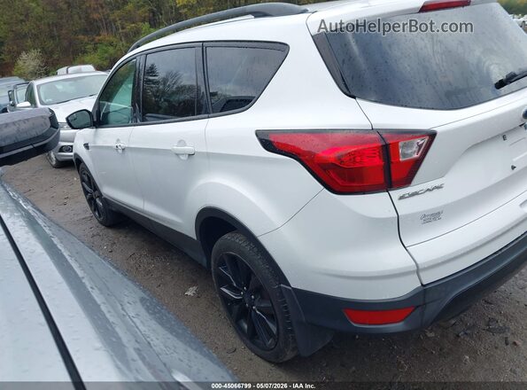 1FMCU9GD2KUA66636 2019 FORD ESCAPE Белый Задняя левая четверть