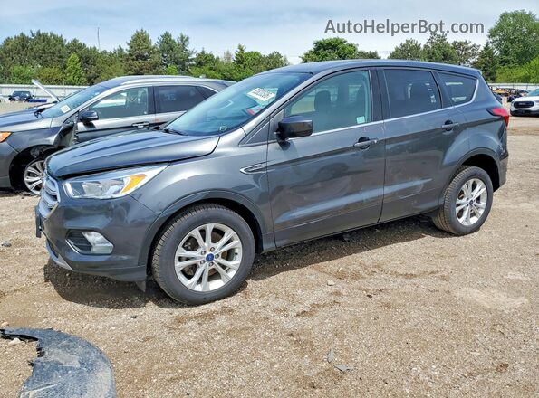 1FMCU9GD2KUA92041 2019 FORD ESCAPE Gray Передня ліва чверть