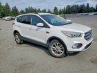 2017 Ford Escape Se White vin: 1FMCU9GD3HUB32829