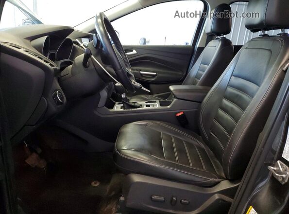 1FMCU9GD3HUB94201 2017 FORD ESCAPE Gray Vista interior delantera