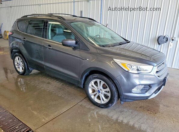 1FMCU9GD3HUB94201 2017 FORD ESCAPE Gray Delantero derecho