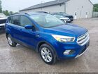 2018 Ford Escape Se Blue vin: 1FMCU9GD3JUA96789