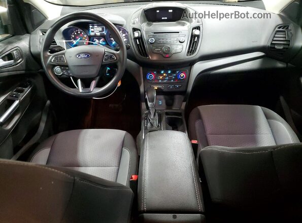 1FMCU9GD3JUB56246 2018 FORD ESCAPE Желто-коричневый Вид панели приборов