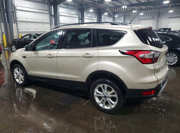1FMCU9GD3JUB56246 2018 FORD ESCAPE Желто-коричневый Задняя левая четверть