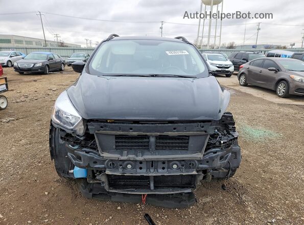 1FMCU9GD3JUB69319 2018 FORD ESCAPE Черный Вид спереди