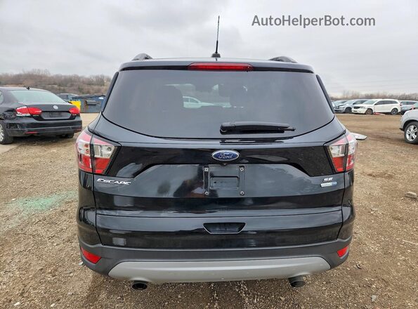 1FMCU9GD3JUB69319 2018 FORD ESCAPE Черный Вид сзади