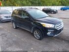 2018 Ford Escape Se Black vin: 1FMCU9GD3JUD24161