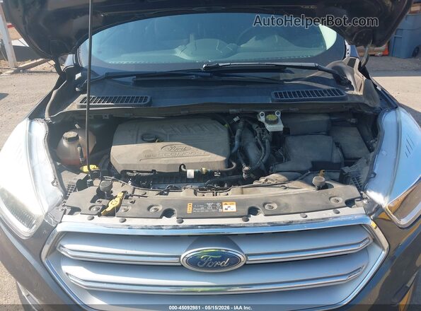 1FMCU9GD3JUD31093 2018 FORD ESCAPE Gray Rear view
