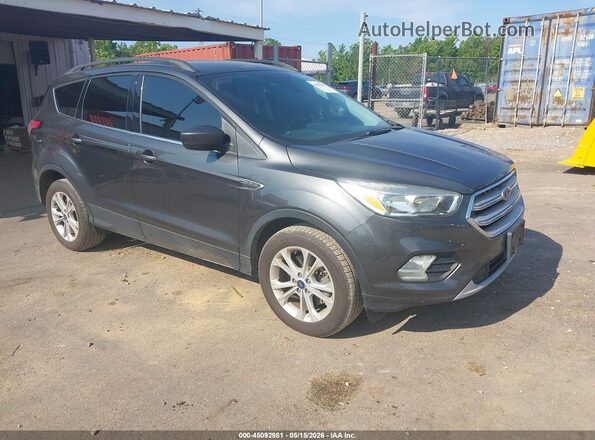 1FMCU9GD3JUD31093 2018 FORD ESCAPE Gray Front right