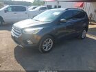 2018 Ford Escape Se Gray vin: 1FMCU9GD3JUD31093