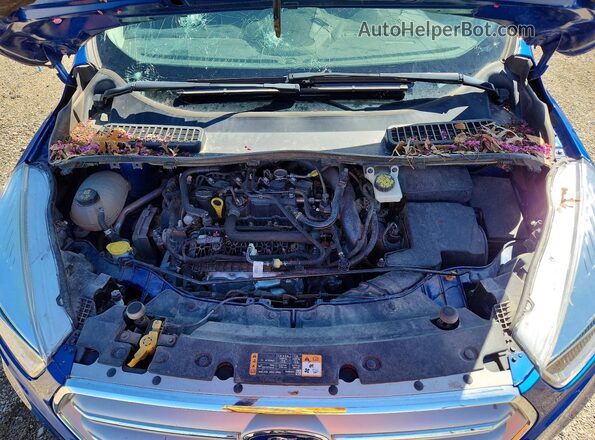 1FMCU9GD3KUB58838 2019 FORD ESCAPE Blue უკანა სალონის ხედი
