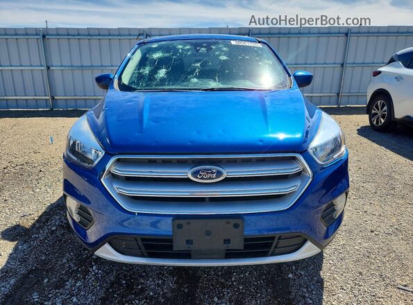 1FMCU9GD3KUB58838 2019 FORD ESCAPE Blue წინა ხედი