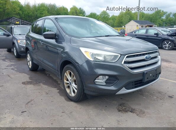 1FMCU9GD4HUA08181 2017 FORD ESCAPE Gray Przód prawy