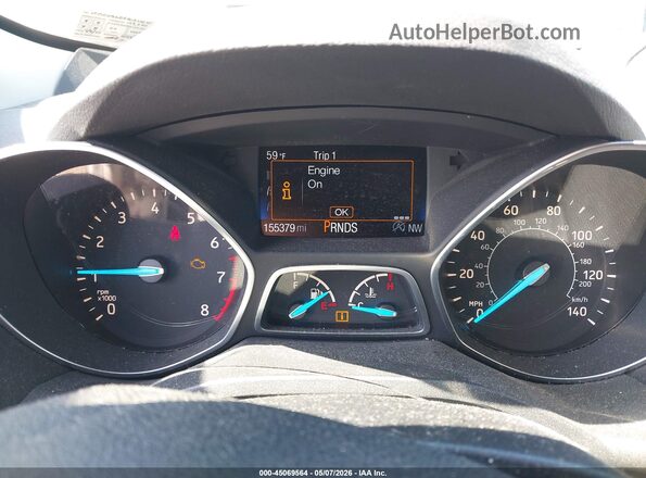 1FMCU9GD4HUA74245 2017 FORD ESCAPE Белый Вид задних сидений