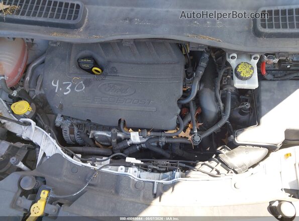 1FMCU9GD4HUA74245 2017 FORD ESCAPE Белый Вид сзади