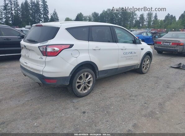 1FMCU9GD4HUD66686 2017 FORD ESCAPE White Задня права чверть