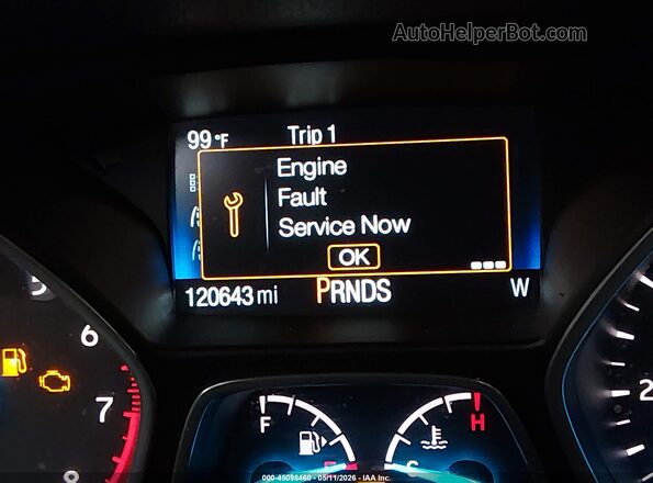 1FMCU9GD4JUB29010 2018 FORD ESCAPE Gray 