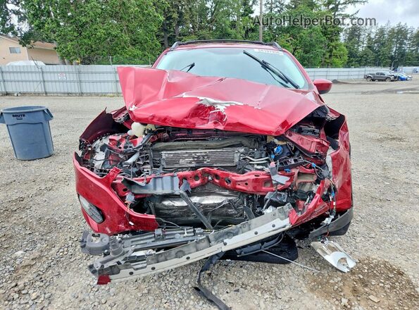 1FMCU9GD4JUB36510 2018 FORD ESCAPE Красный Вид спереди