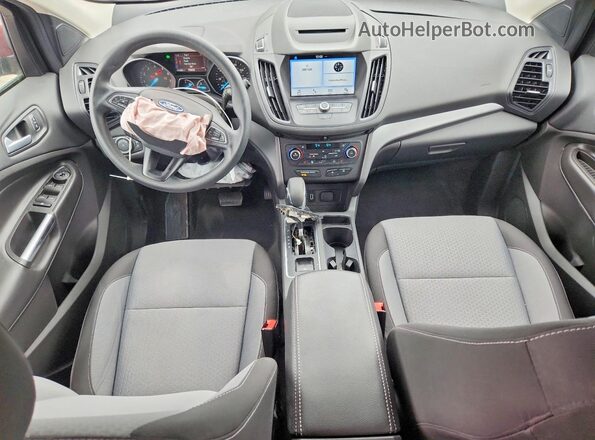 1FMCU9GD4JUB36510 2018 FORD ESCAPE Красный Вид панели приборов