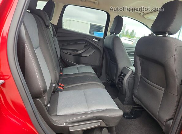 1FMCU9GD4JUB36510 2018 FORD ESCAPE Красный Вид задней части салона