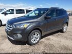 2018 Ford Escape Se Gray vin: 1FMCU9GD4JUD31054
