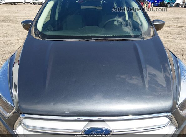 1FMCU9GD4JUD31054 2018 FORD ESCAPE Gray Vista frontal