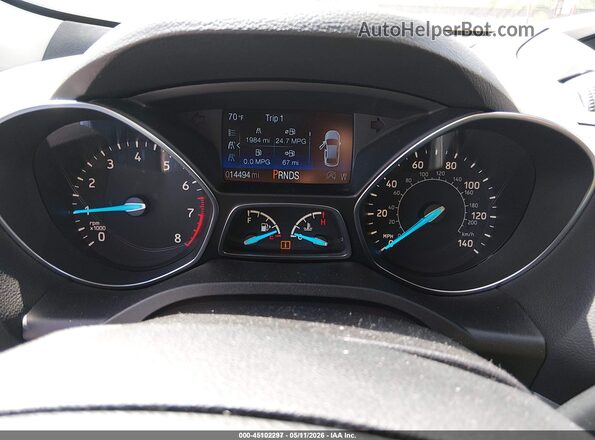 1FMCU9GD4JUD31054 2018 FORD ESCAPE Gray Vista de los asientos traseros