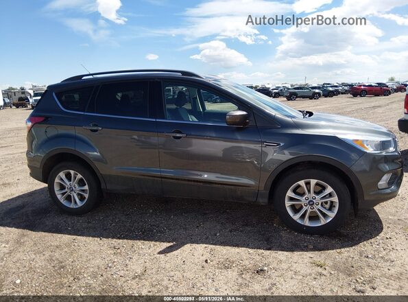 1FMCU9GD4JUD31054 2018 FORD ESCAPE Gray 