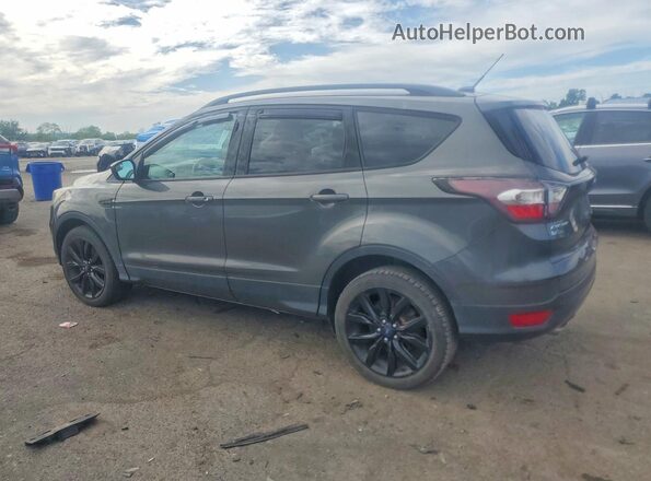 1FMCU9GD5HUA87635 2017 FORD ESCAPE Charcoal Rear left