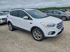 2017 Ford Escape Se White vin: 1FMCU9GD5HUD54787