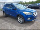 2018 Ford Escape Se Синий vin: 1FMCU9GD5JUA73840