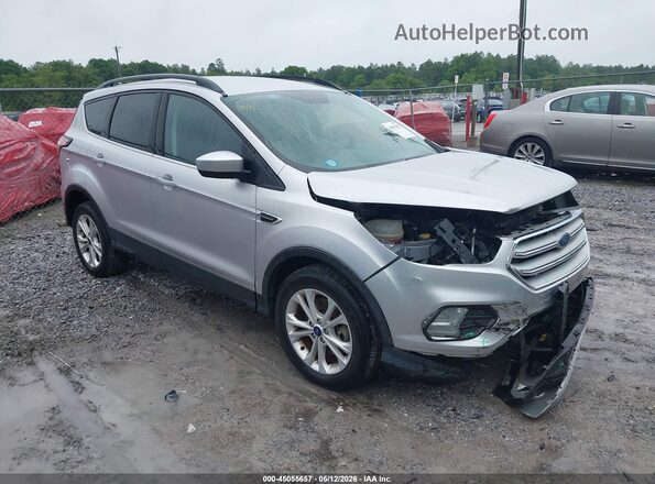 1FMCU9GD5JUC36809 2018 FORD ESCAPE Серебряный Передняя правая четверть