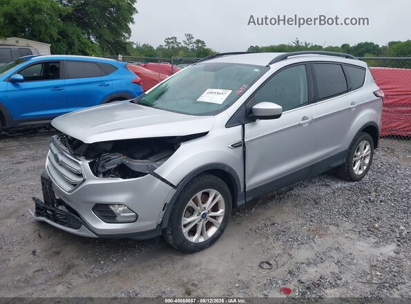 1FMCU9GD5JUC36809 2018 FORD ESCAPE Серебряный Передняя левая четверть