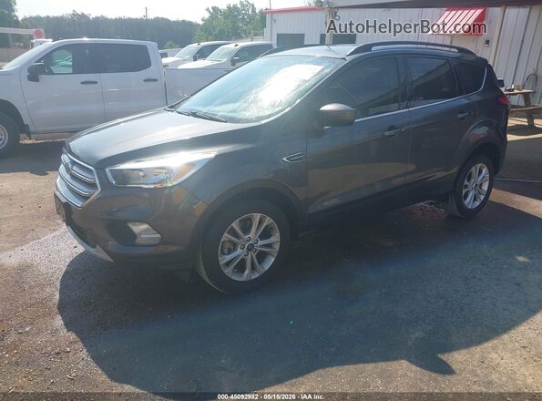 1FMCU9GD5JUD31094 2018 FORD ESCAPE Gray Front left