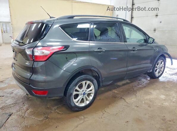 1FMCU9GD5JUD43133 2018 FORD ESCAPE Серый Задняя правая четверть