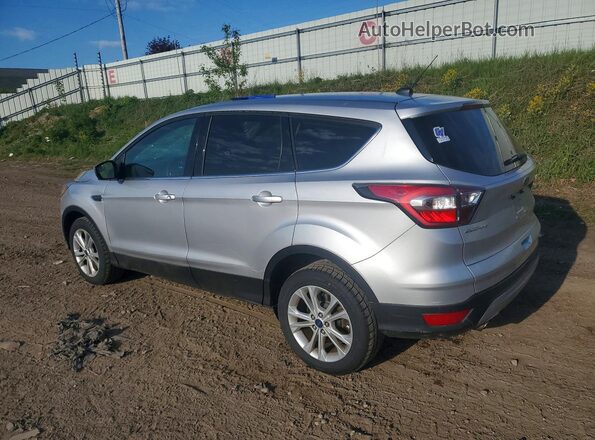 1FMCU9GD6HUB01638 2017 FORD ESCAPE Silver Rear left