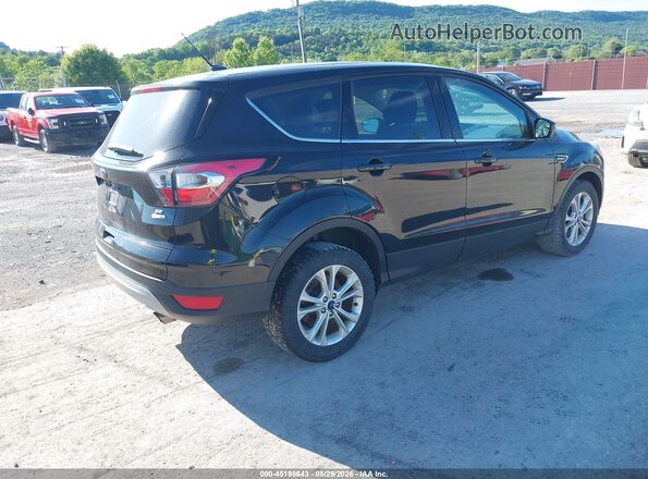 1FMCU9GD6HUC83745 2017 FORD ESCAPE Черный Задняя правая четверть