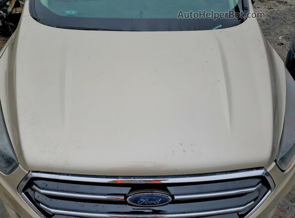 1FMCU9GD6HUE00854 2017 FORD ESCAPE Silver Vista del compartimento del motor