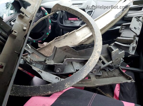 1FMCU9GD6HUE00854 2017 FORD ESCAPE Silver Vista del salpicadero
