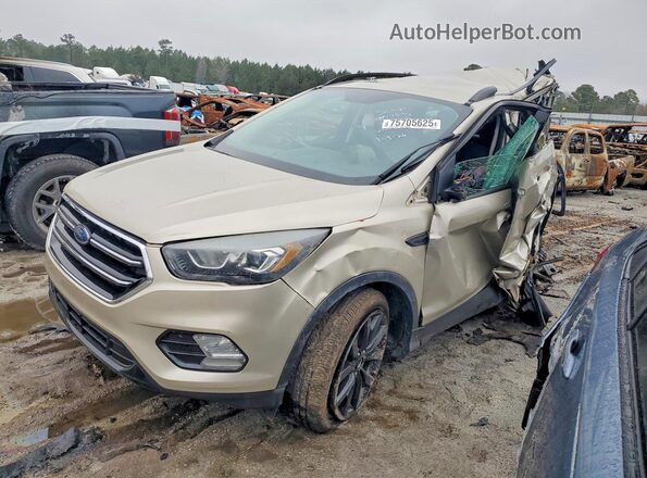 1FMCU9GD6HUE00854 2017 FORD ESCAPE Silver Vista tres cuartos delantera izquierda