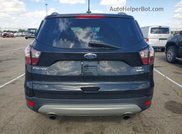 1FMCU9GD6JUA58909 2018 FORD ESCAPE Black Widok z tyłu