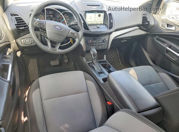 1FMCU9GD6JUA58909 2018 FORD ESCAPE Black Widok deski rozdzielczej