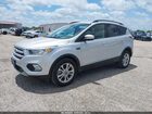 2018 Ford Escape Se Silver vin: 1FMCU9GD6JUD08455
