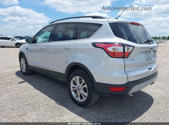 1FMCU9GD6JUD08455 2018 FORD ESCAPE Silver Задня ліва чверть