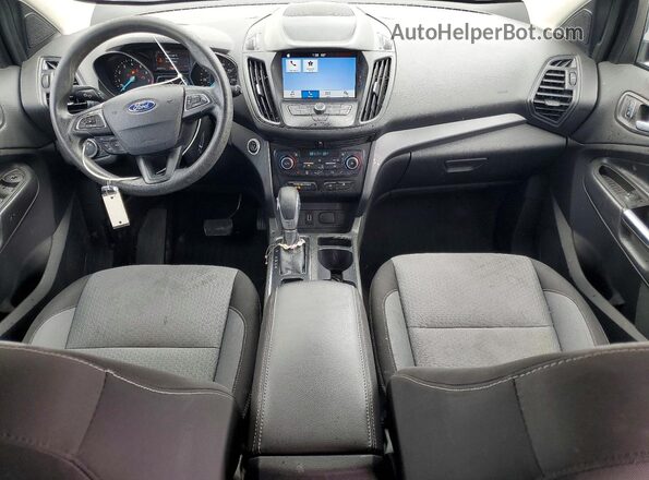 1FMCU9GD6KUA25636 2019 FORD ESCAPE Белый Вид панели приборов