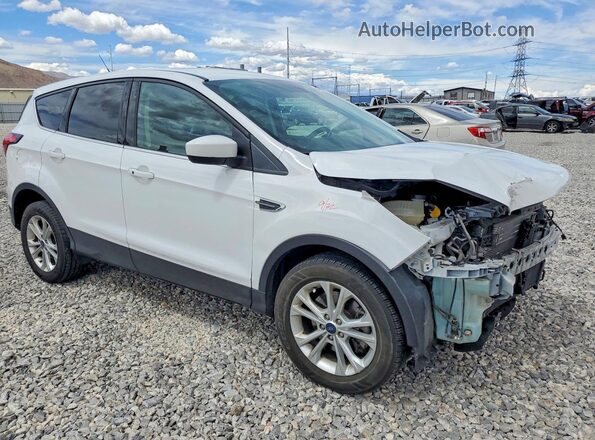 1FMCU9GD6KUA25636 2019 FORD ESCAPE Белый Передняя правая четверть