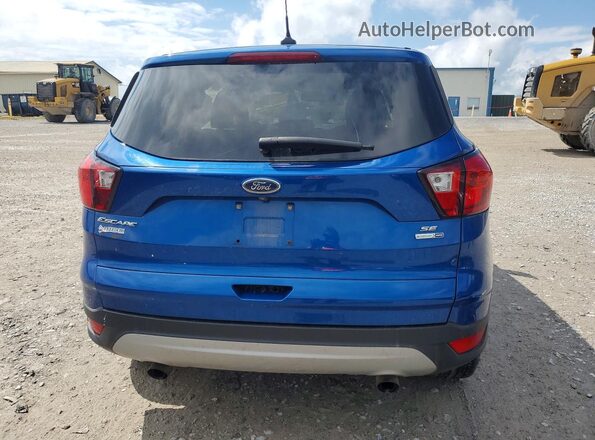 1FMCU9GD6KUA85271 2019 FORD ESCAPE Синий Вид сзади